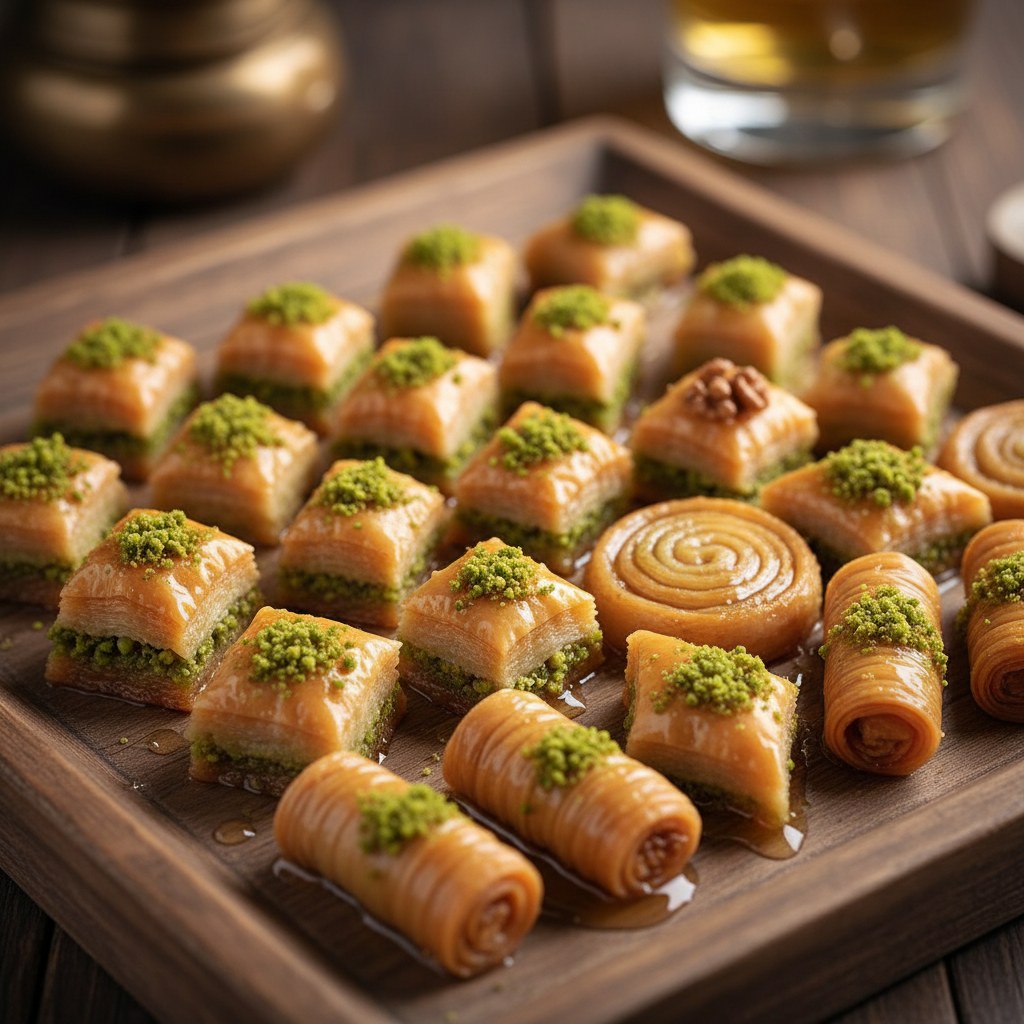 Mini ikram baklava kutusu